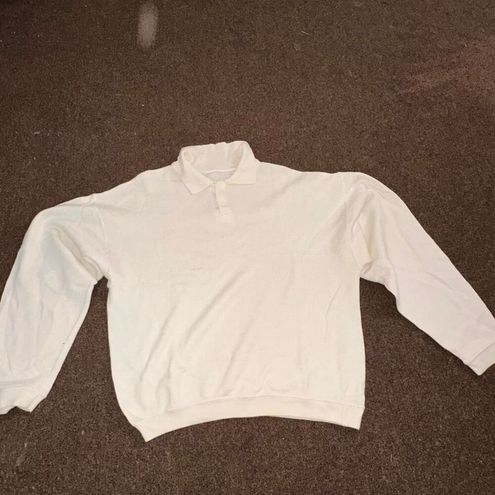 Unbranded Women's White and Cream Jumper